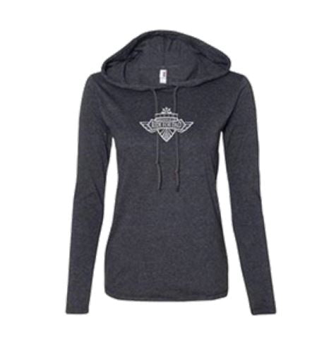 ladies hooded t shirt