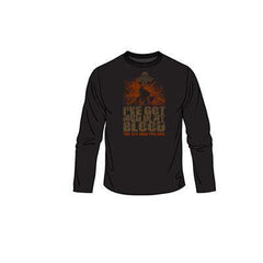 MUD IN MY BLOOD LONG SLEEVE T-SHIRTS
