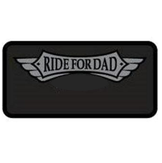Ride For Dad  - Blank Patch